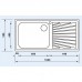 Νεροχύτης SANITEC INOX COMETA 11446